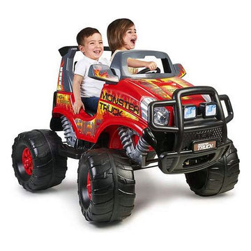 Children's Electric Car Feber Monster Truck 12V Red