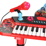 Electric Piano Lady Bug Red