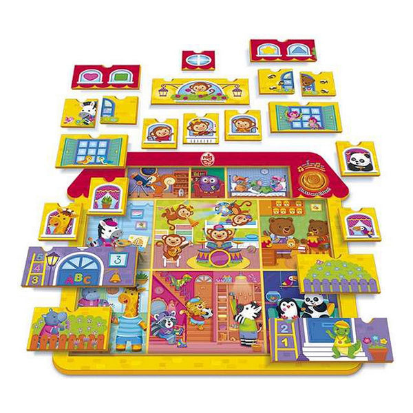 Puzzle Reig Constructor House Musical 21 Pieces 17 x 37 x 41,5 cm (17 x 37 x 41,5 cm)