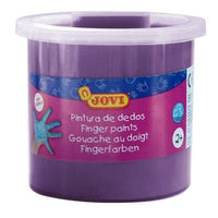 Finger Paint Jovi Case 5 Pieces Finger Paint Violet 125 ml