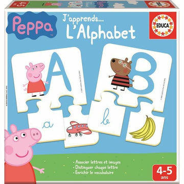 Educational Game Educa PEPPA PIG Abc (FR) Multicolour (1 Piece)