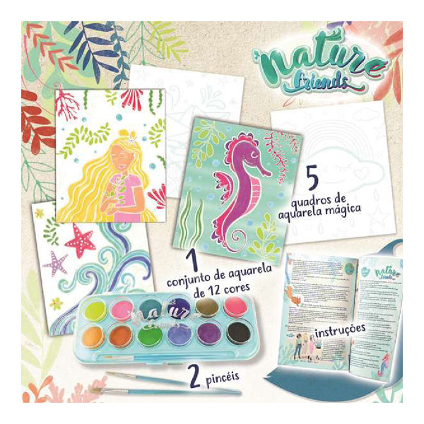 Watercolours Educa Nature Friends