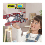 Model Airplane Educa Studio 3D 56 Pieces (37 x 30 x 15 cm)