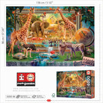 Puzzle Educa 19285 Savana Coming to Life 4000 Pieces