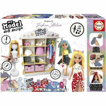 Craft Game Educa My Model Doll Design Fashion Atelier