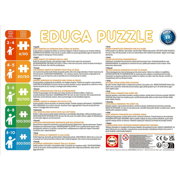 4-Puzzle Set Educa Disney