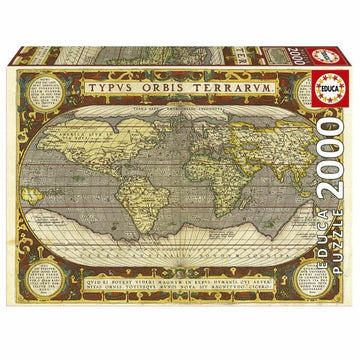 Puzzle Educa 2000 Pieces Map