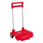 Folding Backpack Trolley Safta Red