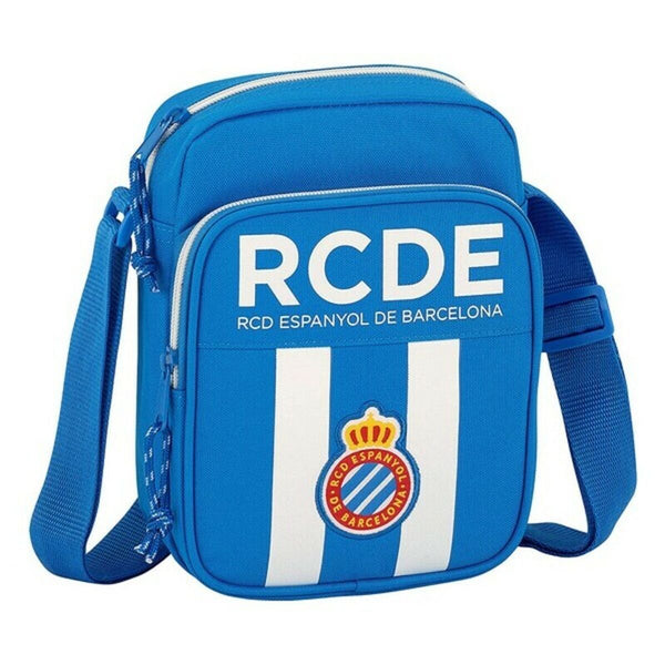 Sac bandoulière RCD Espanyol 611753672 Bleu Blanc (16 x 22 x 6 cm)