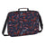 School Satchel BlackFit8 Flags Multicolour (38 x 28 x 6 cm)