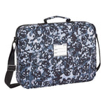 School Satchel BlackFit8 Skulls Multicolour (38 x 28 x 6 cm)