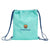 Backpack with Strings F.C. Barcelona Turquoise