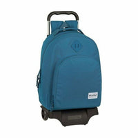 School Rucksack with Wheels 905 BlackFit8 Egeo Blue (32 x 42 x 15 cm)