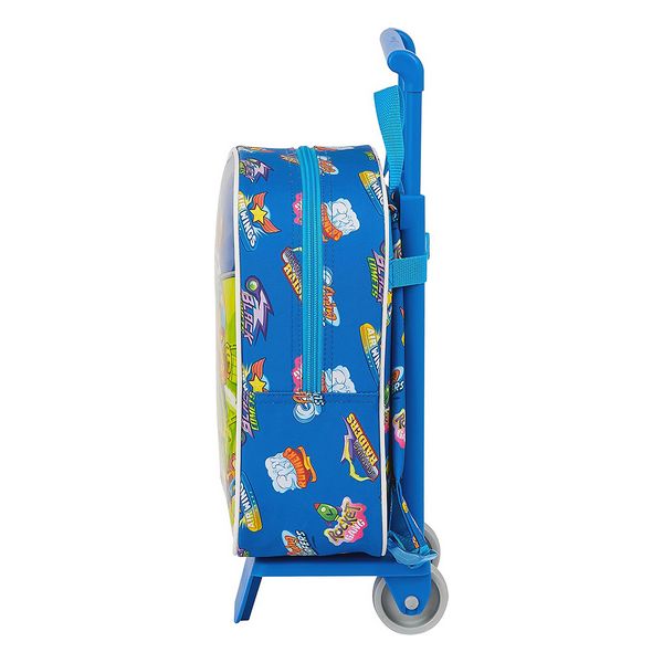 School Rucksack with Wheels 805 SuperThings Blue