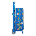 School Rucksack with Wheels 805 SuperThings Blue