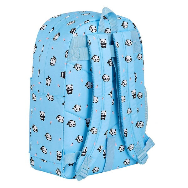 School Bag Moos Light Blue