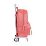 School Rucksack with Wheels 905 Munich Coral