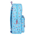 School Bag Rollers Moos Multicolour Light Blue