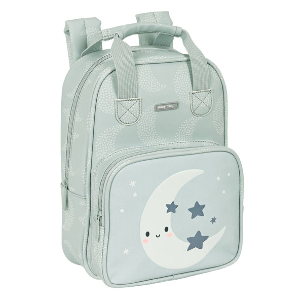 Schulrucksack Safta Luna Grau (20 x 28 x 8 cm)