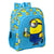 School Bag Minions Minionstatic Blue (32 x 38 x 12 cm)