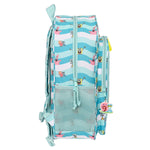 School Bag Spongebob Stay positive Blue White (33 x 42 x 14 cm)