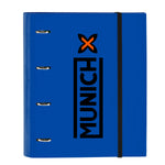 Ring binder Munich Submarine 27 x 32 x 3.5 cm Electric blue