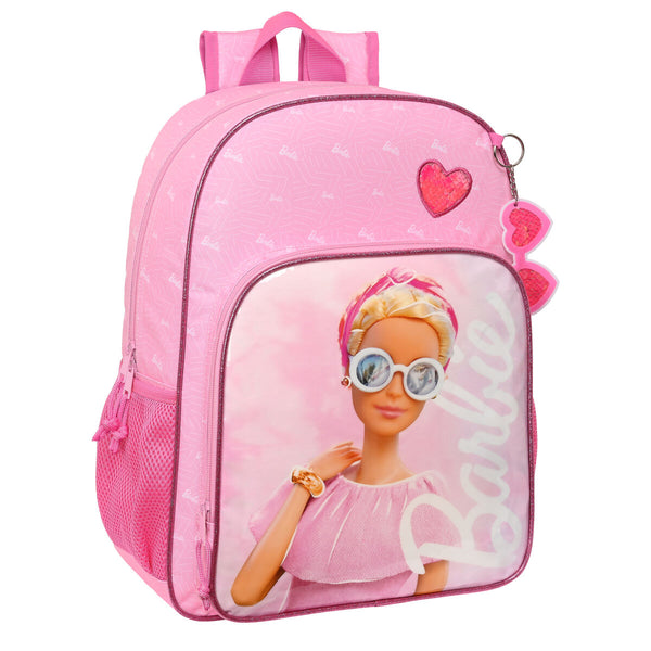 School Bag Barbie Girl Pink 33 x 42 x 14 cm