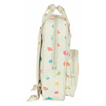 Child bag Safta Cabecitas Cream 20 x 28 x 8 cm