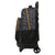 School Rucksack with Wheels Naruto 33 x 45 x 22 cm Black Orange