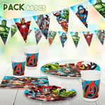 Party supply set The Avengers 66 Pieces