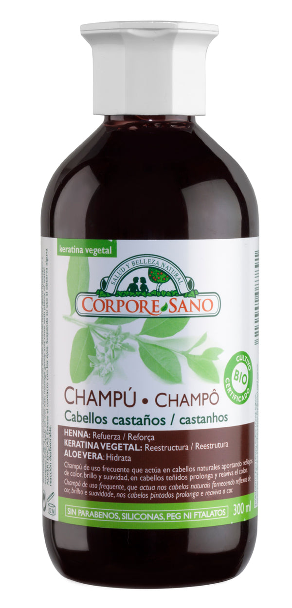 "Corpore Champu Henna Cab Castaños 300ml Bio"