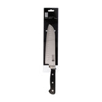 Couteau Santoku Quid Professional Inox Chef Black Noir Métal (Pack 6x)