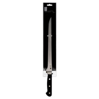 Couteau à jambon Quid Professional Inox Chef Black Métal 28 cm (Pack 6x)