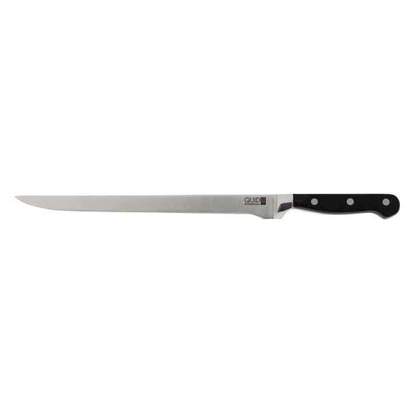 Couteau à jambon Quid Professional Inox Chef Black Métal 28 cm (Pack 6x)