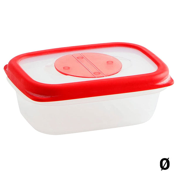 Lunch box Quid Frigo-Box Transparent Plastic