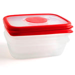 Lunch box Quid Frigo-Box Transparent Plastic