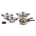 Cookware Quid Habitat Stainless steel (5 pcs)