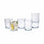 Set of glasses Quid Kata Transparent Glass 6 Pieces 260 ml