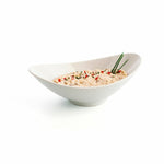 Serving Platter Quid Gastro Ceramic White (28,2 x 15,5 x 9 cm) (Pack 4x)