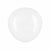 Flat plate Quid Boreal White Glass Ø 30 cm (6 Units) (Pack 6x)