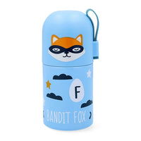 Travel thermos flask Quid Little Fox Go Hero Stainless steel 0,35 L