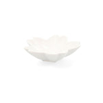 Snack tray Quid Select Flower Ceramic White (6 Units) (Pack 6x)