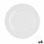 Assiette plate Bidasoa Glacial Céramique Blanc (27 cm) (Pack 4x)