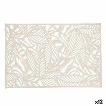 Dessous de plat Quid Habitat Volets Beige 30 x 45 cm (Pack 12x)