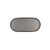 Snack tray Bidasoa Gio Grey Plastic 23 x 10 cm 12 Units