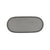 Snack tray Bidasoa Gio Grey Plastic 28 x 12 cm 12 Units