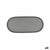 Snack tray Bidasoa Gio Grey Plastic 28 x 12 cm 12 Units