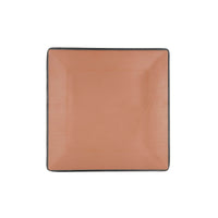 Flat plate Bidasoa Gio 21,5 x 21,5 cm Brown Plastic