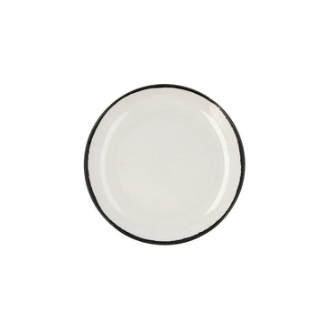 Flat Plate Ariane Vital Filo White Ceramic (6 Units)