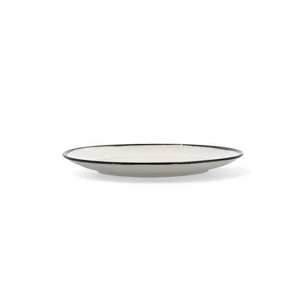 Flat Plate Ariane Vital Filo White Ceramic (6 Units)